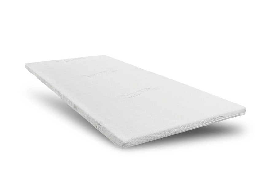 Visco Topper mit Bezug Aloe Vera